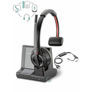 HP Poly Savi W8210 Wireless Headset w APP-51 EHS