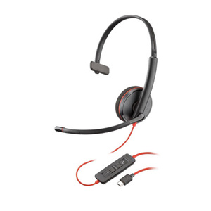 HP Poly Blackwire 3210 UC Mono USB-C/A Corded Headset