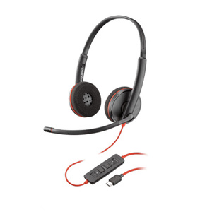 HP Poly Blackwire 3220 UC Stereo USB-C/A Corded Headset