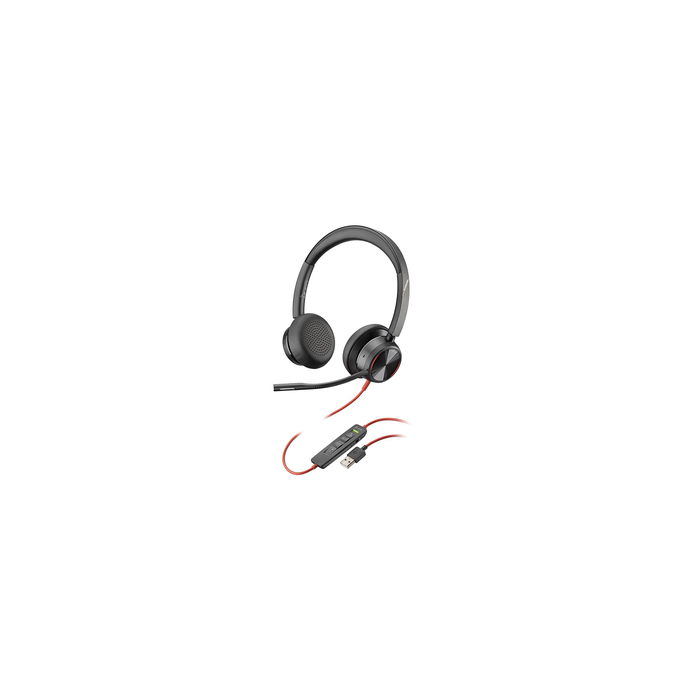 HP Poly Blackwire 8225-M USB-C/A Corded Headset ANC 